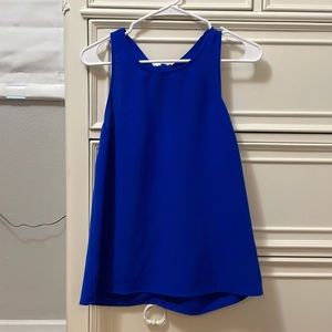 Knotted back tank top